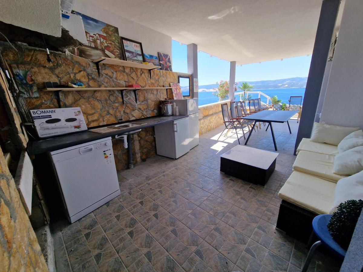 Big Panorama Villa, For 21 Person In Omis Celina Exterior foto